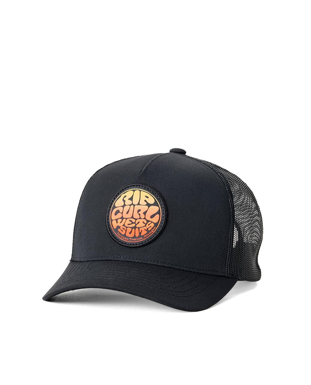 Rip Curl Boys' Wetsuit Icon Trucker Hat, Washed Black/Black, One Size