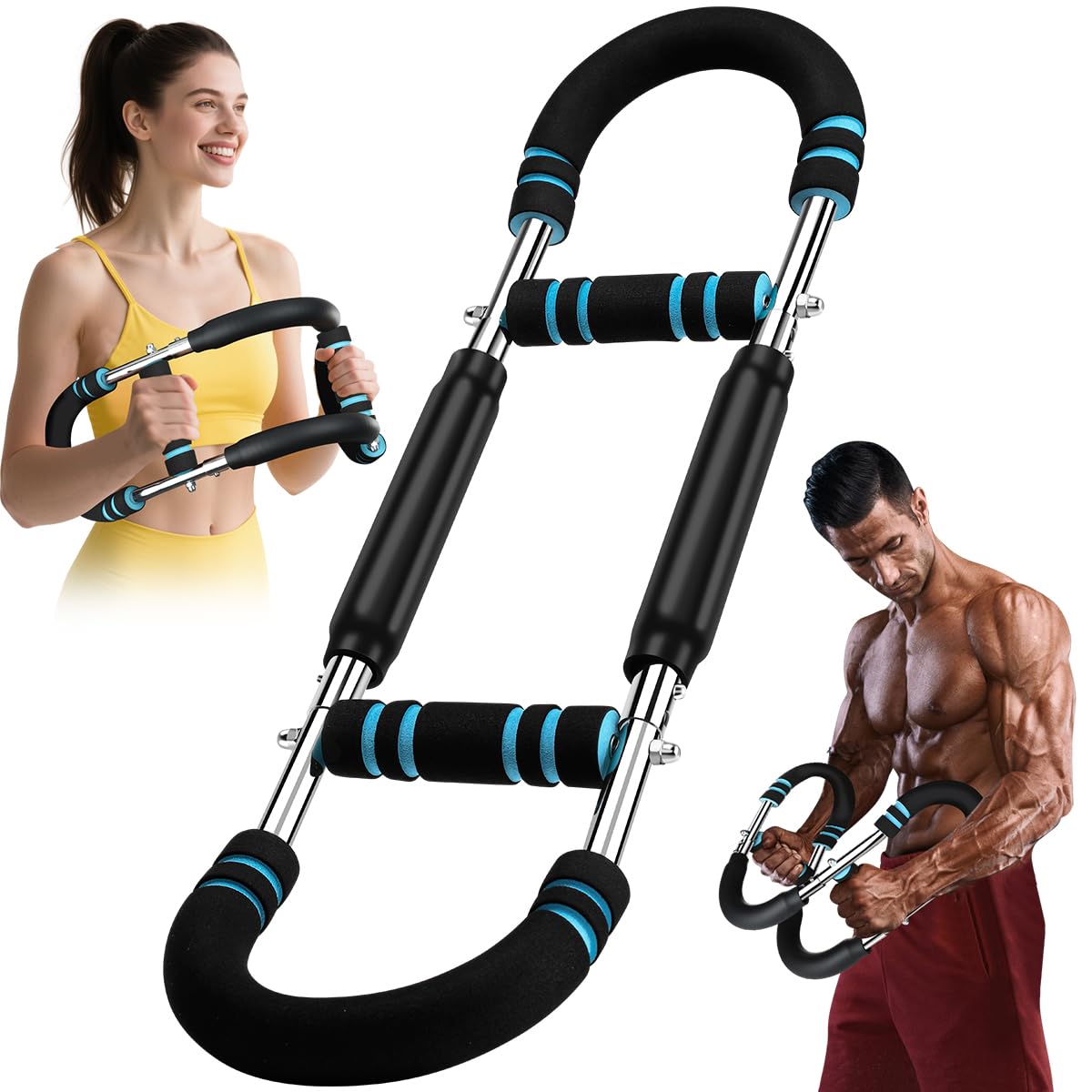Workout Equipment Chest Twister Arm Trainer, 90-110lb Adjustable