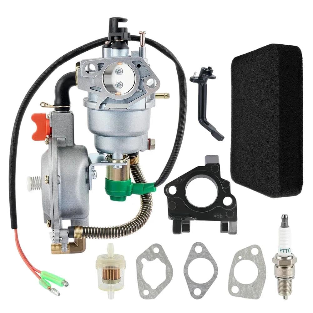 Per alimentazione di emergenza domestica, compatibilità con motori a carburatore a doppia alimentazione, prolunga la durata del motore per GX360, GX390 e GX420.