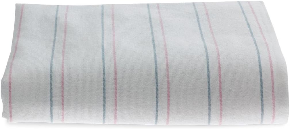 Candystripe Stripe Baby Blanket, Classic Design, 100% Cotton, Soft, Cuddly, Swaddling, 36" x 36", 3 Count