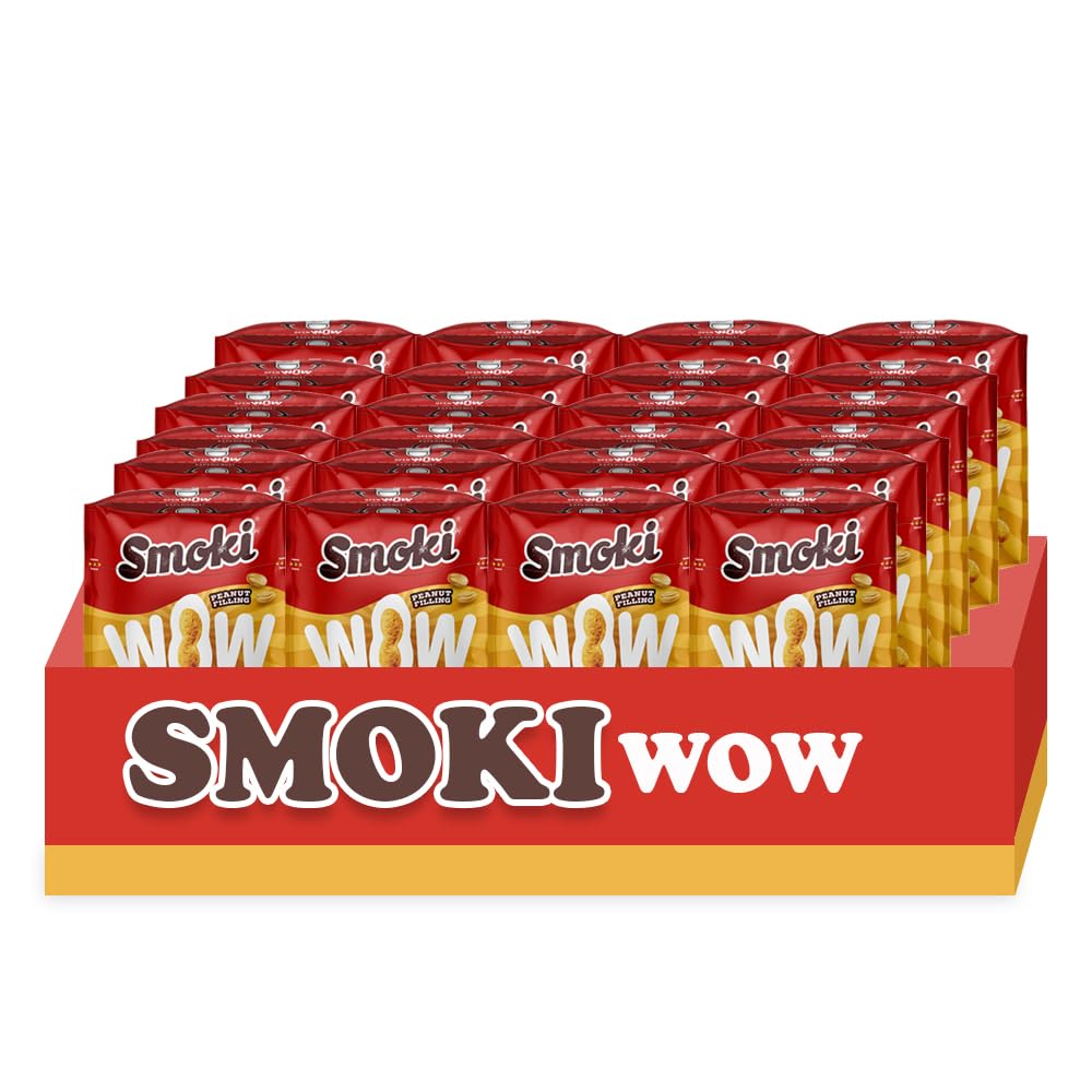 Pudełko na przekąski SMOKI | Nieodparty asortyment zdrowych przekąsek, niskokalorycznych, wysokobiałkowych i wegańskich opcji | Idealne prezenty żywnościowe, przekąski i nagrody w loterii