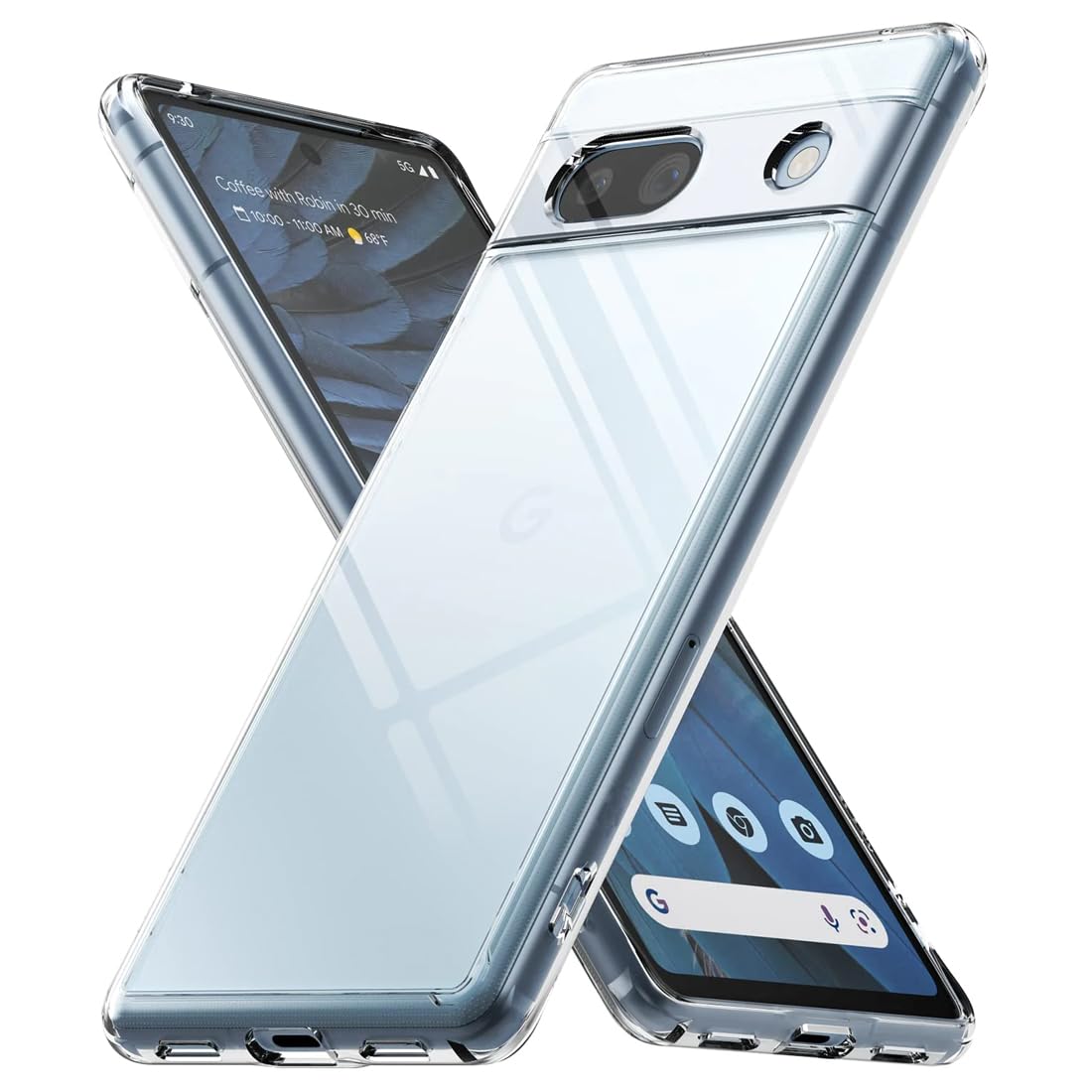Casotec Crystal Clear Back Case for Google Pixel 7a 5G | Raised Bumps for Camera & Screen Protection | Clear Soft Silicone Back Case Cover for Google Pixel 7a 5G (TPU | Transparent) (B0C7N34CC8) Amazon Price History, Amazon Price Tracker