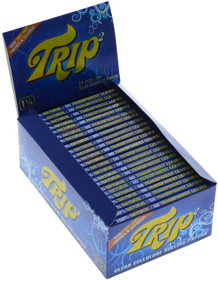 Trip2 Clear Mini 1 1/4 Papers 24 Pack