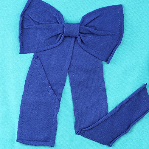 FICTIF Kid Girl's Blue Color Top & Pyjama Set (FG303TIE-13-14) 2