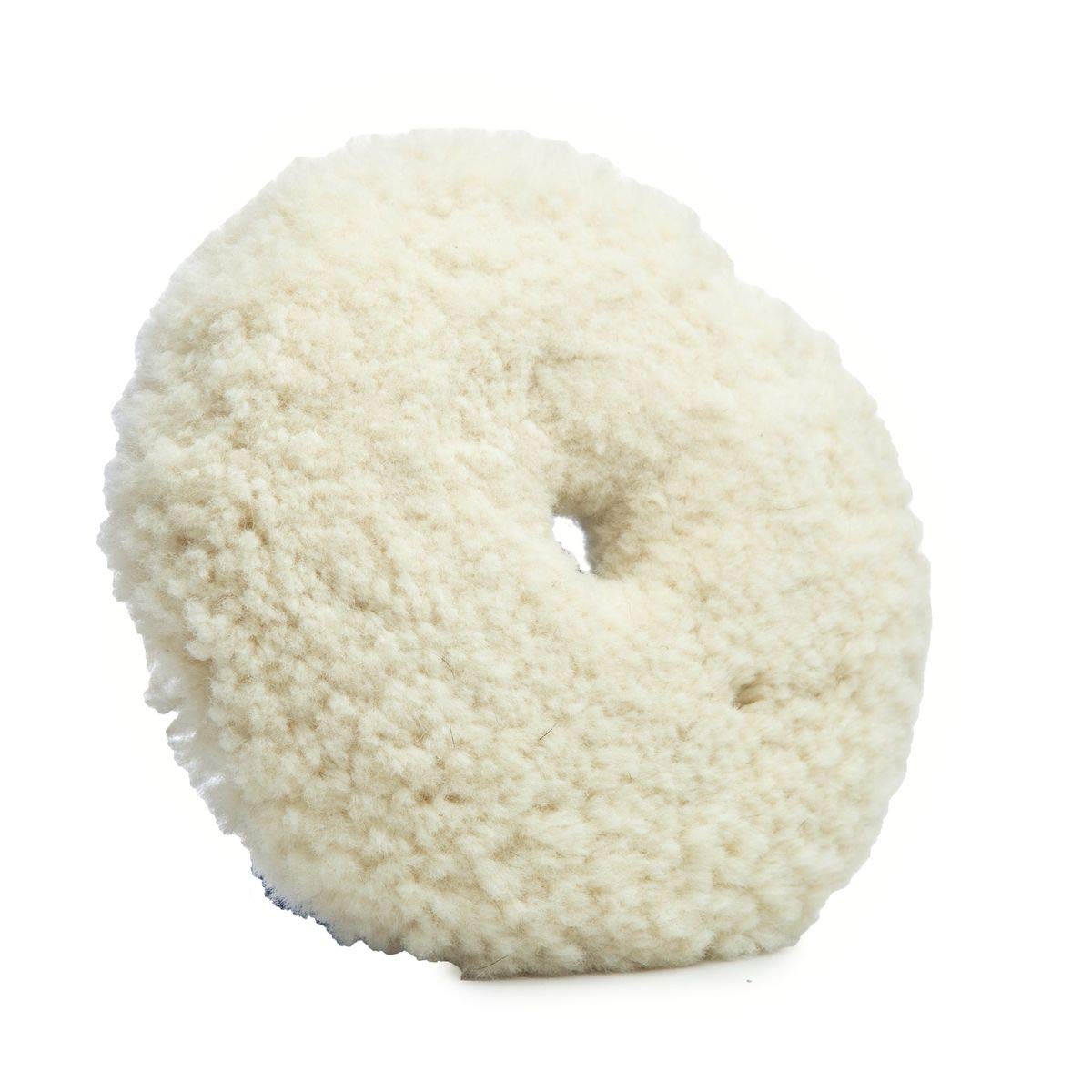 Standard Duty Twisted Wool Cutting Pad (1 Pack), Curved Edge 6.5