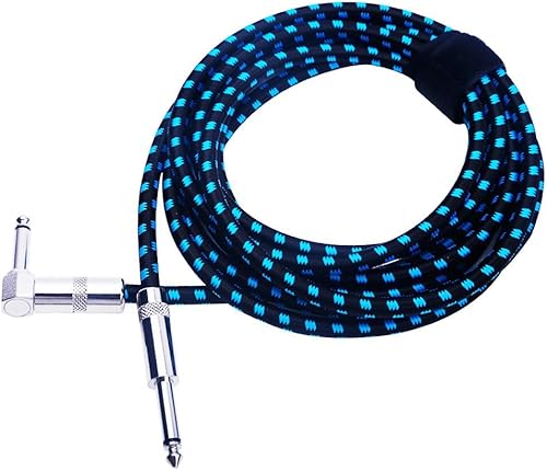 Rayzm Gitarrenkabel  6 35mm gerA uschloses Basskabel  Meter Instrumentenkabel