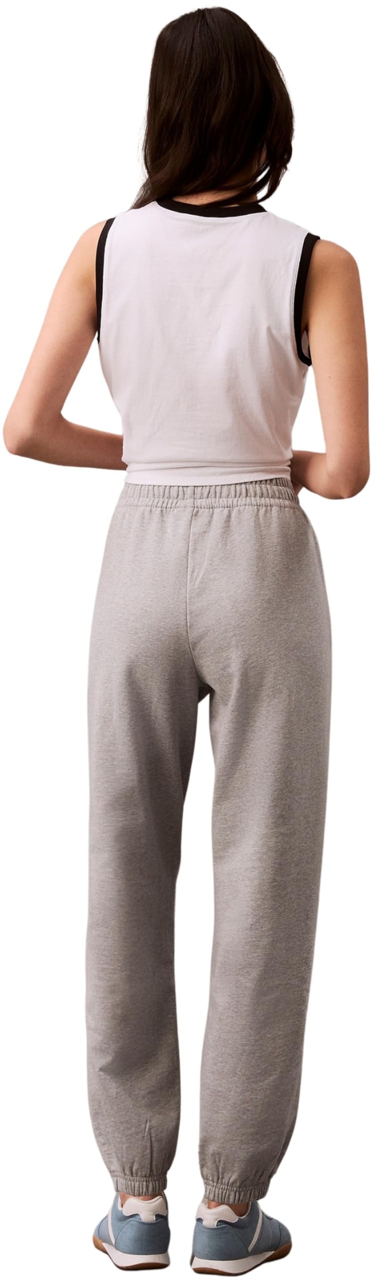 Calvin Klein Pantalón de chándal Mujer Monologo French Terry con Cintura elástica