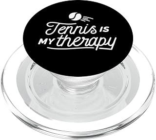 Tennis is My Therapy - Funny Tennis PopSockets PopGrip for MagSafe