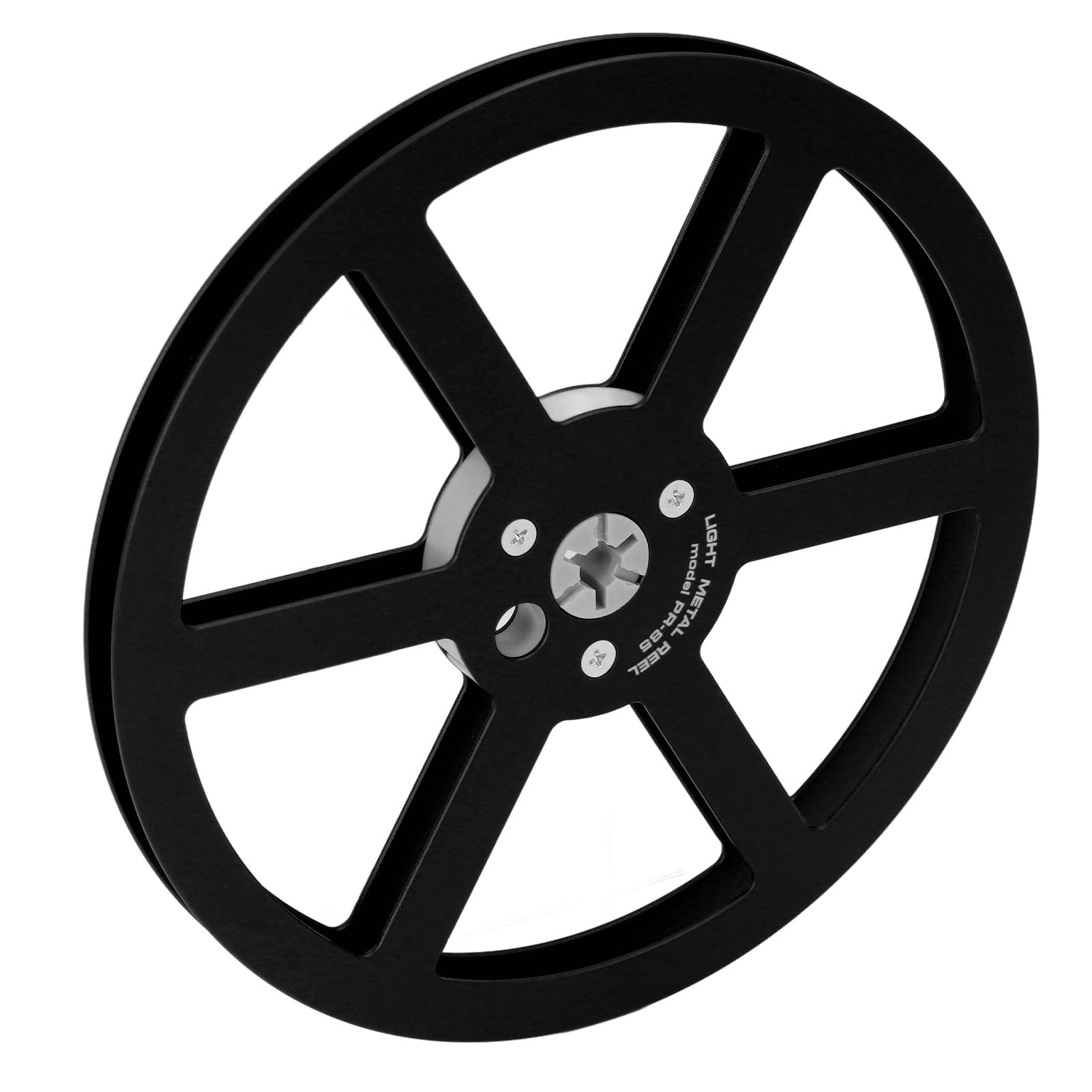 Cocoarm 1/4 7 Pouces Bobine Vide, 6 Trous Aluminium (BLACK)