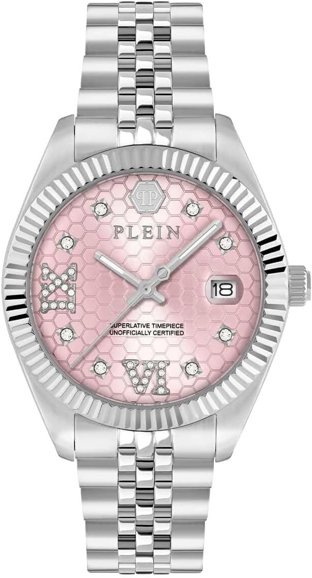 Philipp Plein Date Superlative Collection Luxury Womens Watch Timepiece