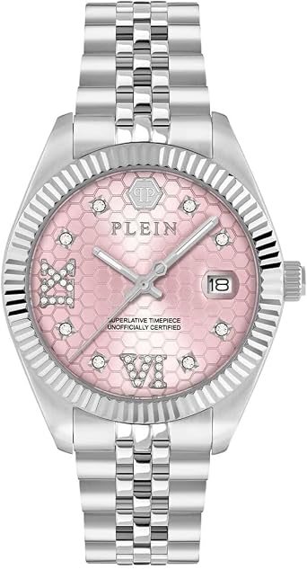 Philipp Plein Date Superlative Collection Luxury Womens Watch Timepiece