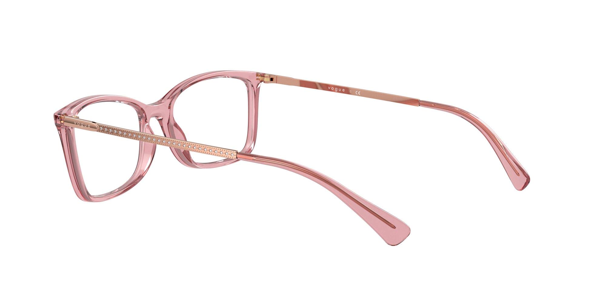 Vogue Eyewear Vo5305b oprawki do okularów, przezroczyste, różowe soczewki demonstracyjne