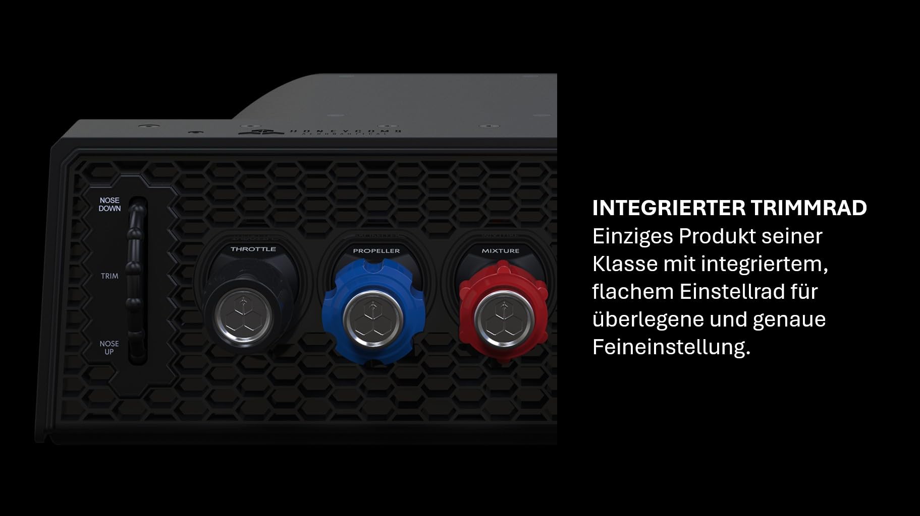 Honeycomb Sierra TPM Modulo Simulazione di Volo per PC e Mac con Manetta Vernier, Ruota Trim, Flap e Carrello di Atterraggio