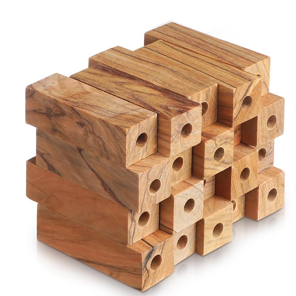 Kit di Tornitura di Penna a Legno da Legno, 20 Pennelli Bianchi in Legno da 7 mm per Artigianato fai da te e Produzione di Penna