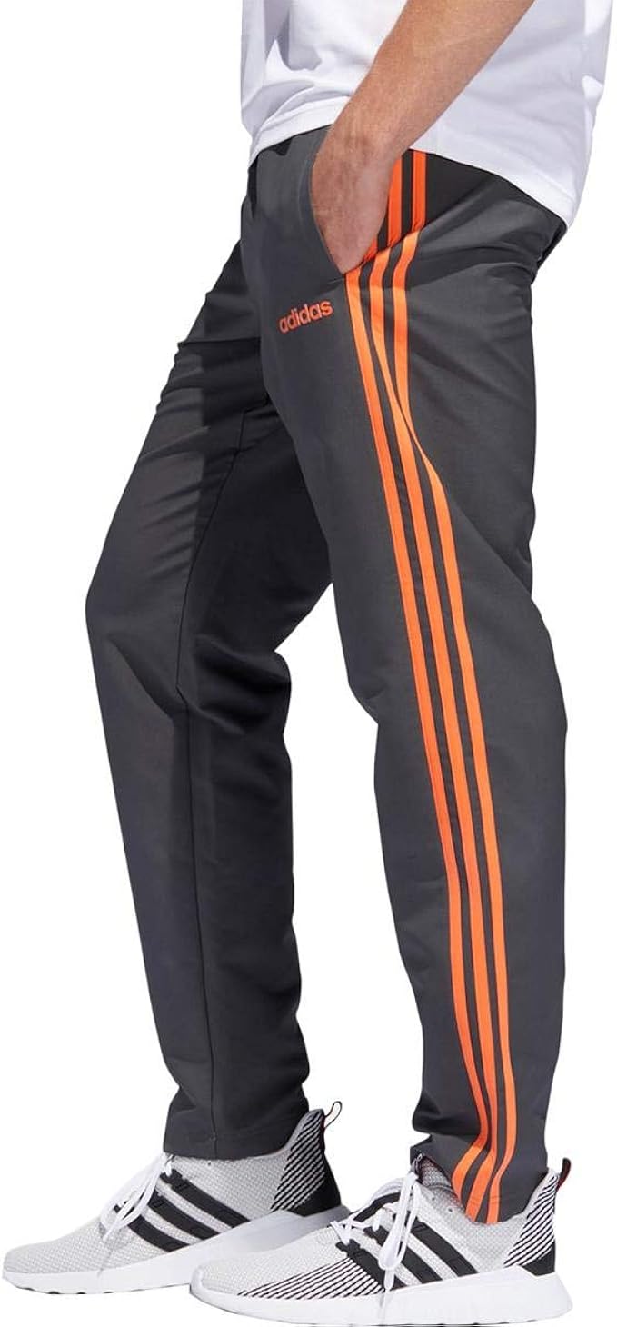 Track Pants adidas Originals Woven 3 Stripes Pant orange / black (DV3141) â Queens ð
