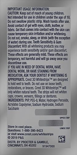 Miniatura 2 de Crest 3D Kit de blanqueamiento de dientes efecto profesional paquete de de 1