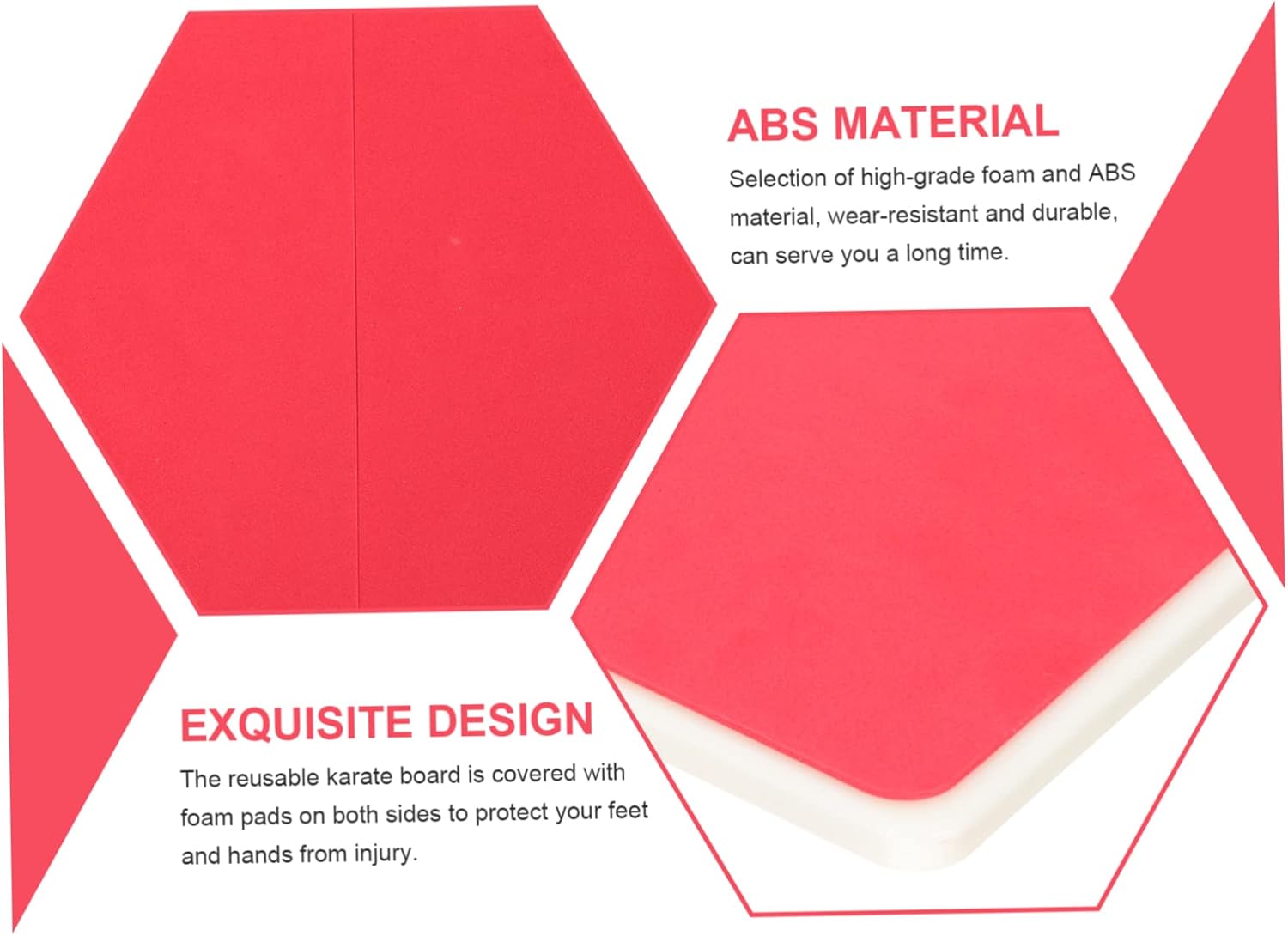 Professional Taekwondo Breaking Board Convenient Foam Punching Board for Practice Thick for Karate