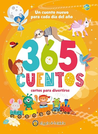365 Cuentos Cortos para Divertirse Naranja