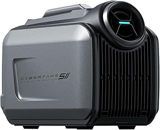 Portable Camping Air Conditioner, 5100 BTU Cooling and 6100 BTU Heating, 8 Hours on 1kWh, 4 Core Modes with 3 Adjustment, Ideal for Tent, Camping, RV, Boat and Fishing