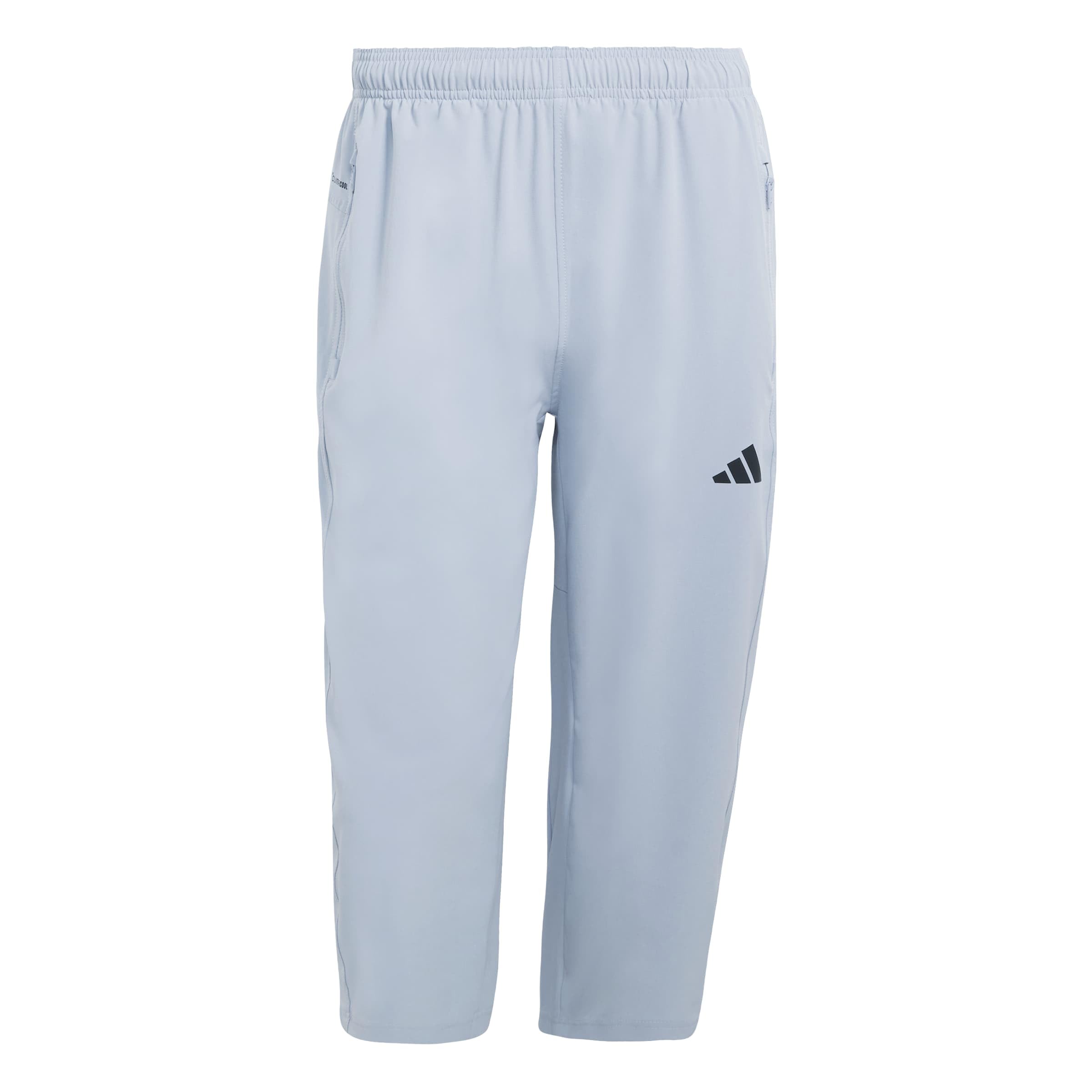 adidas Men's Workout Essentials Flex Woven 3/4 Pant, Halo Silver, XL