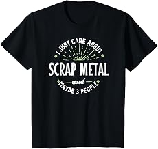 Funny Scrap Metal Shirt for Men Dad Fathers Day Gift