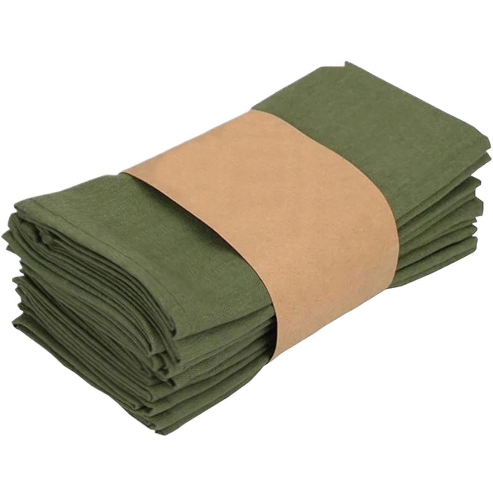 Servilletas de poliéster Grueso Reutilizables for Cocina, Comedor, decoración Bodas, 40 x cm