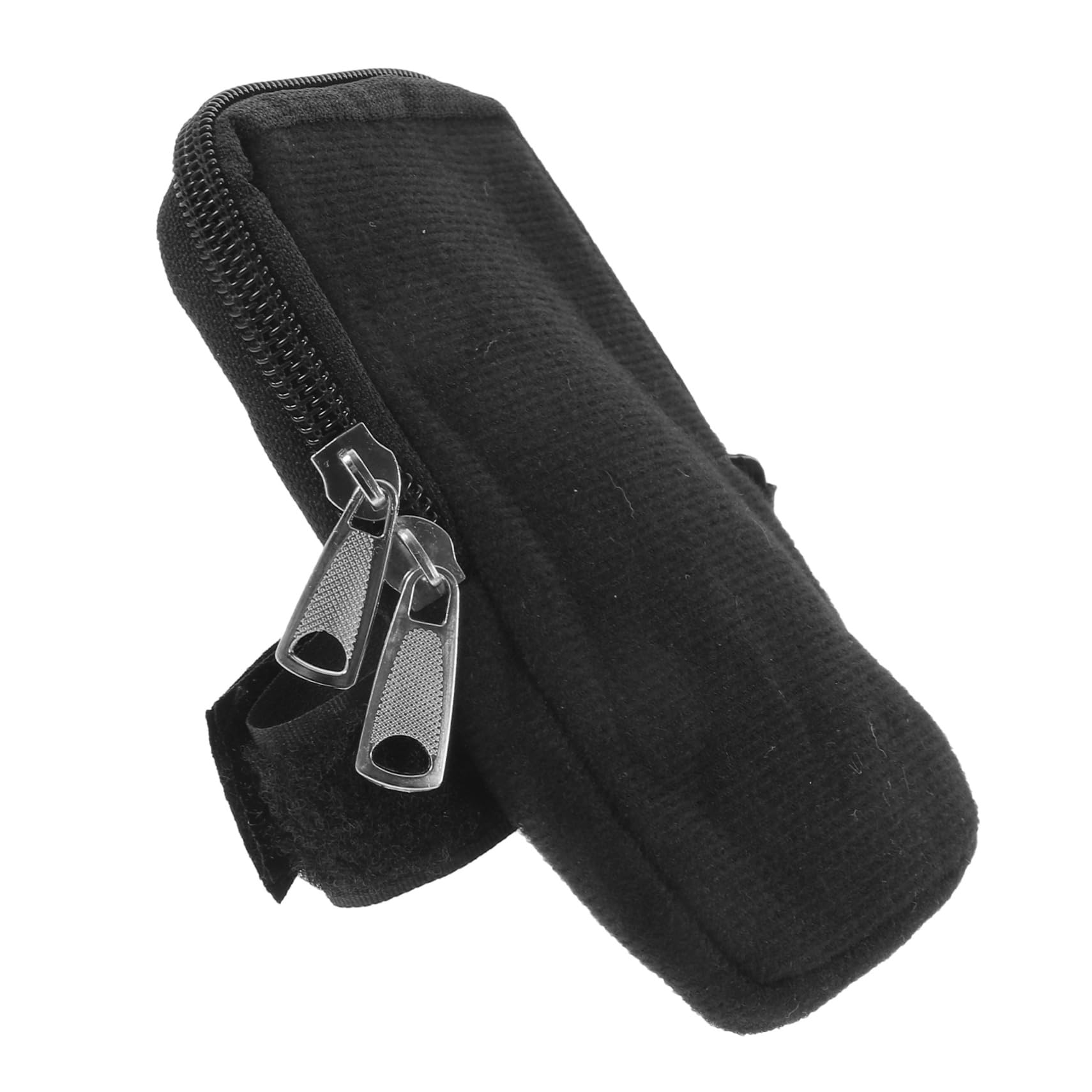 Toyvian 5 Stück Cup-Tasche Wandern Wasser handhaben im Freien schlank Reisen Aufbewahrungstasche für Trinkgläser mit Riemen Becherversorgung Einstellriemen Segeltuch Black