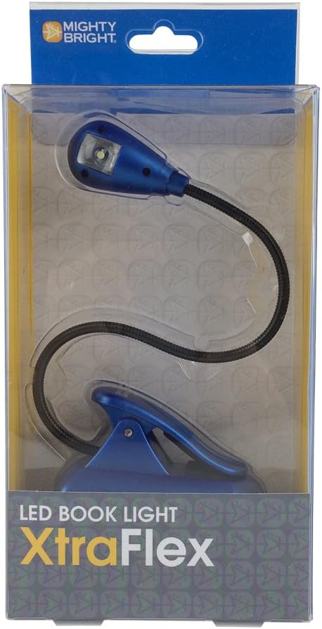 Mighty Bright 40451 XtraFlex Book Light, Blue