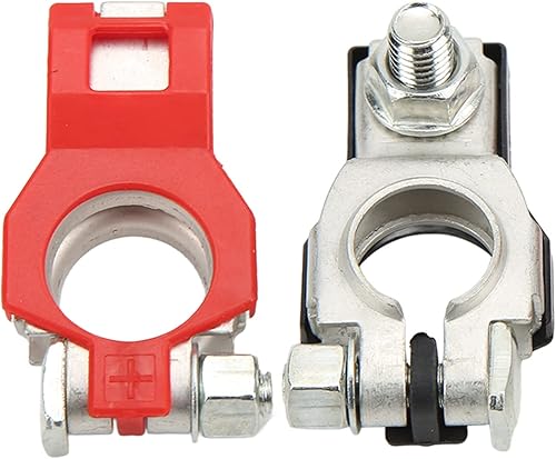 Miniatura 8 de Acouto Terminal de batería 243407F000 243407F001 Cable de coche Abrazadera de conector positivo y negativo Terminal de batería Set para para