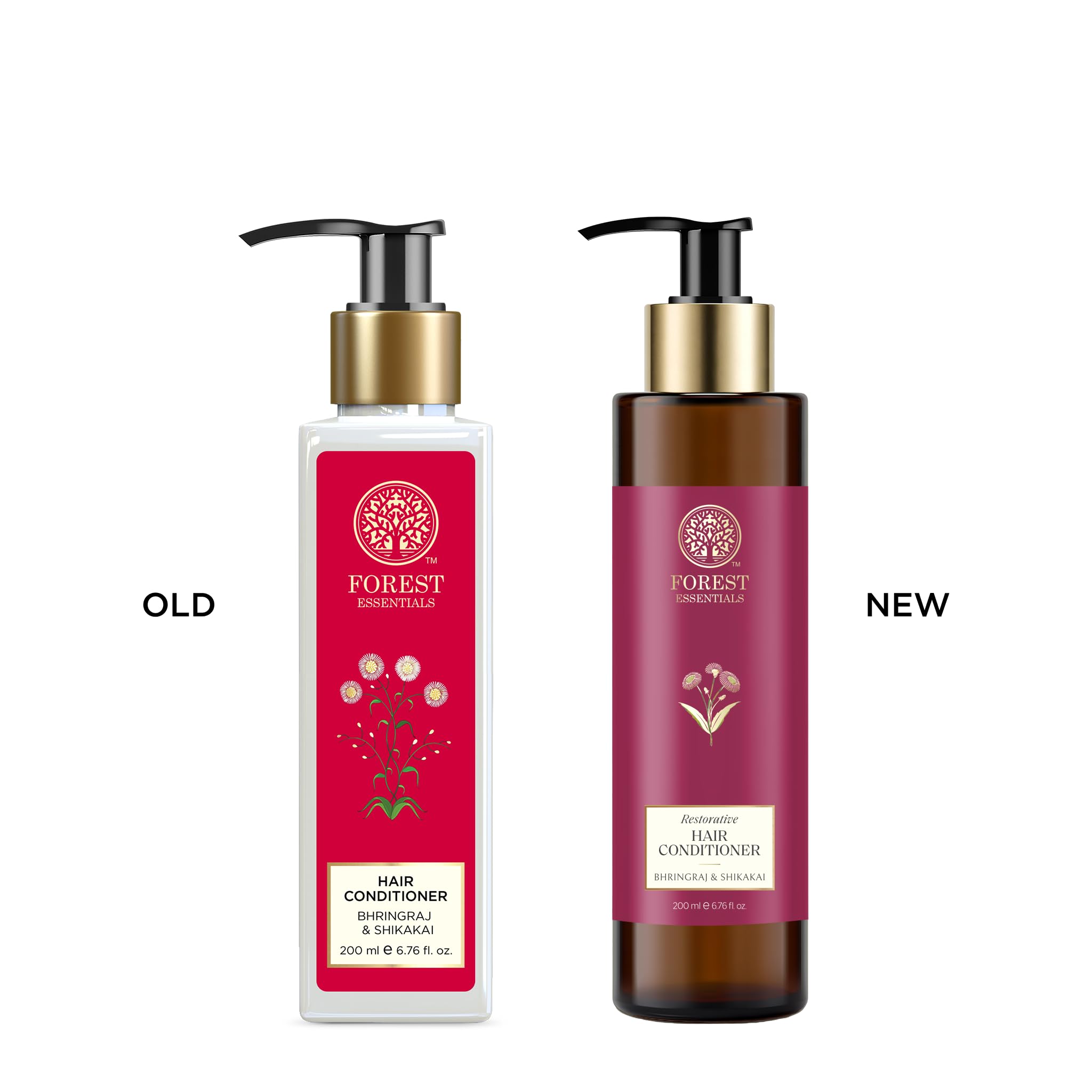 Forest Essentials Odżywka do włosów, Bhringraj i Shikakai, 200 ml