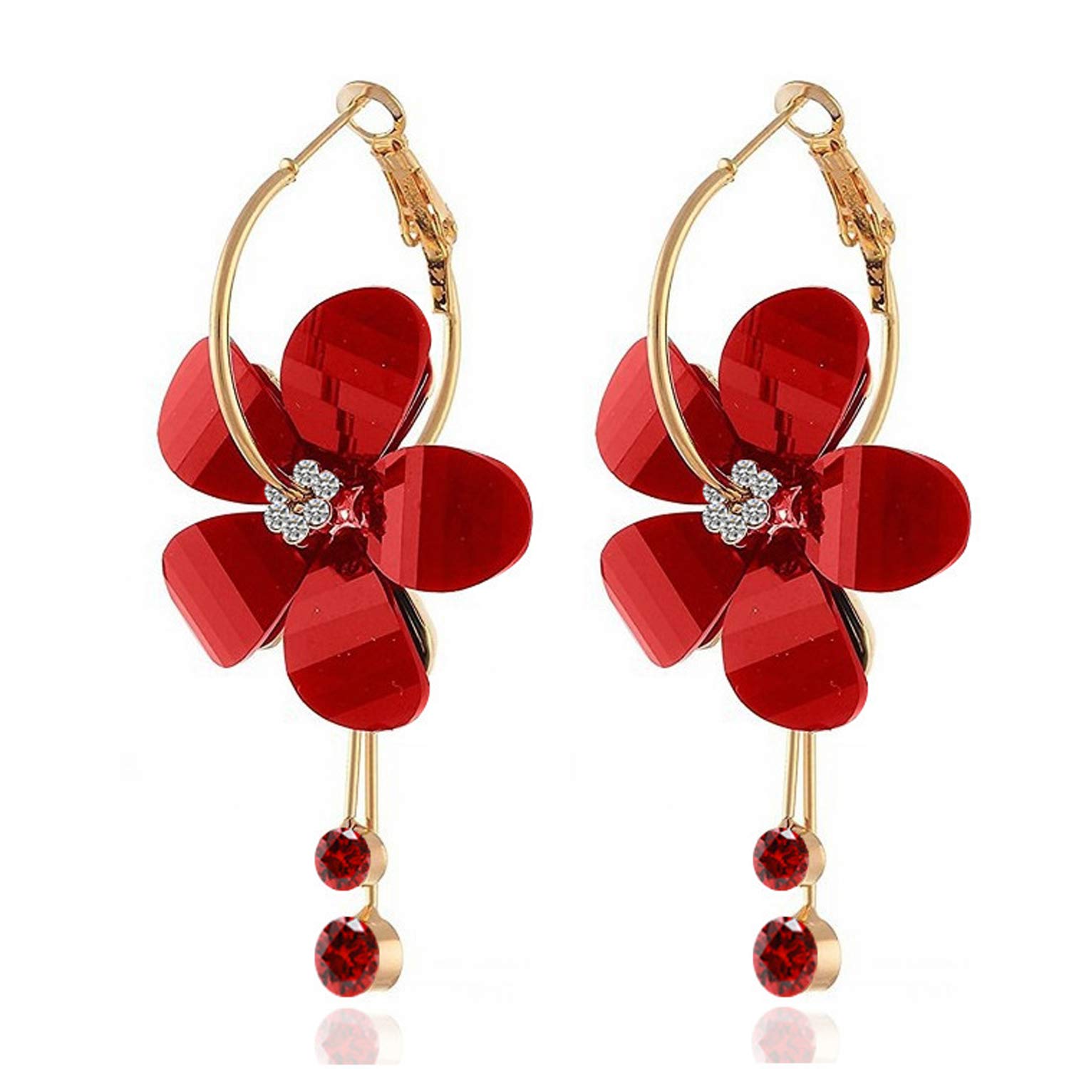 See full amazon price history chart for Sukkhi Fancy Crystals from Swarovski Drop Down Gold Plated Floral Earring for Women and Girls Sukkhi Fancy Crystals from Swarovski Drop Down Gold Plated Floral Earring for Women and Girls (B07NXB6PPK) Amazon Price History, Amazon Price Tracker