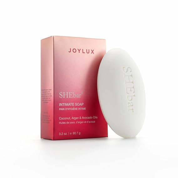Joylux SHEbar Feminine Cleansing Bar PH-Balanced Intimate Wash (3.2oz)