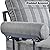 HOOOWOOO Aluminum Outdoor Patio Furniture Set,7 Piece Outside Mid Century Modern Couch,Weather Resistant Sofa Seating with Table Ottoman Cushion Arm,Grey Stripe