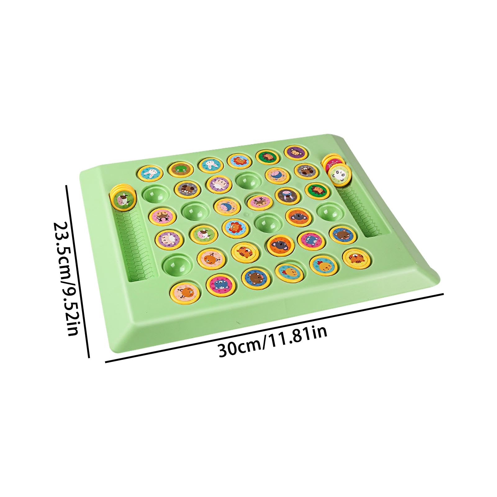 Hebayy 72 PCS Jeu de Mémoire, Cartes d'animaux pour Les Tout-Petits 36 Paires de Cartes de Mémoire pour la Maternelle 4 5 6 Ans