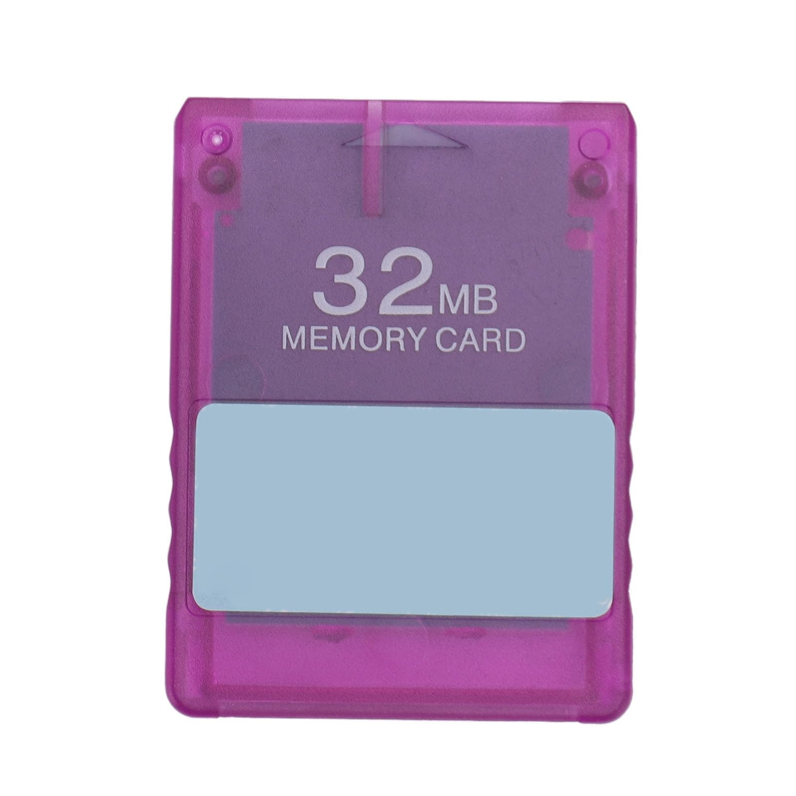 Karta Pamięci do Gier na konsolę PS 2, Bezpłatny Adapter Karty Pamięci Mcboot V1.953, Obsługa SCPH do Gier Retro, Karta Programu ładującego OPL HD Plug and Play (fioletowy)