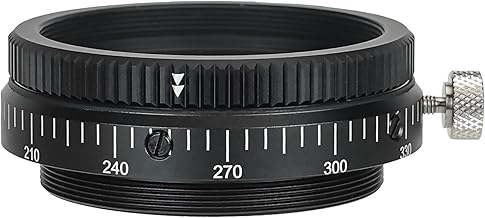 SVBONY SV210 Camera Angle Adjuster, M63 CAA 360 Degree Rotator, for SV550 80mm F6 Visual Rotation, CAA for Deep Sky Astrophotography