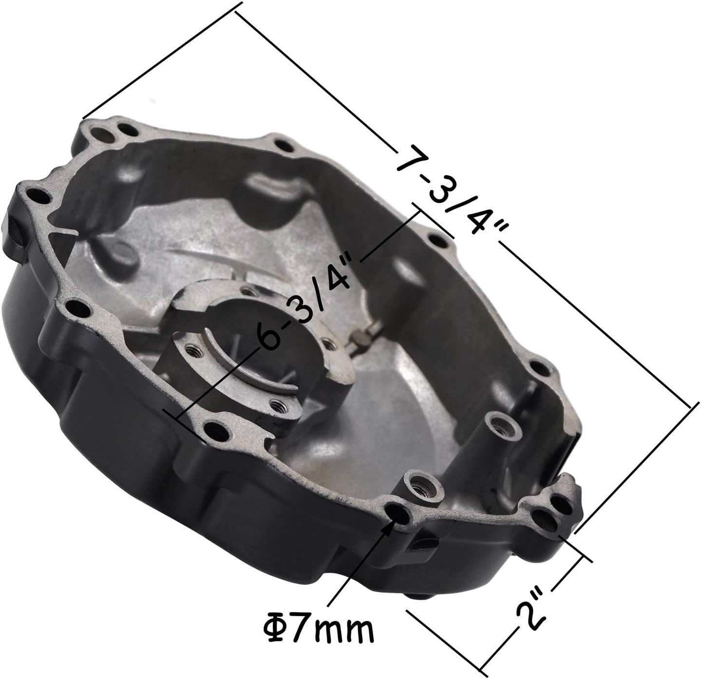 HTTMT- CBR1000RR Engine Stator Crankcase Cover Compatible with 2012-2016 CBR 1000 RR Crank Case LEFT [P/N: MT313-059B-BK]