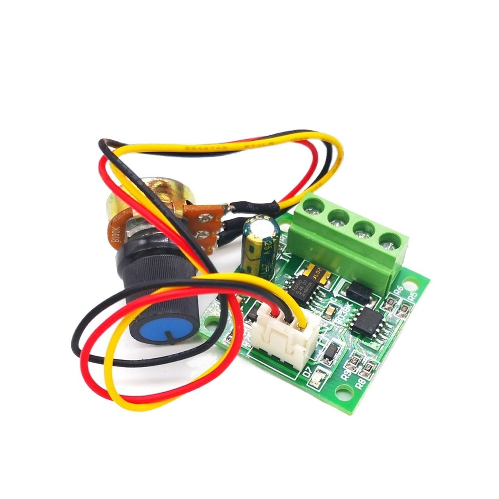 PWM Motor Speed Controller DC Regulator Control Module Low Voltage 1.8V to 15V 2A