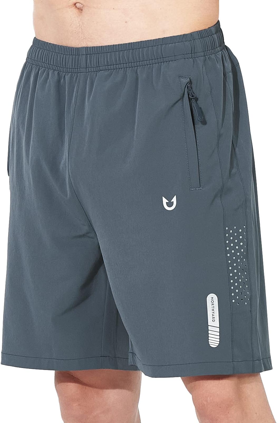 NORTHYARDMen's Athletic Running Shorts Quick Dry Workout Shorts 7"/ 5"/ 9" Lightweight Sports Gym Basketball Shorts Hiking
