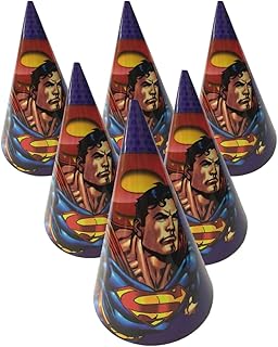 party happy birthday print hat superman