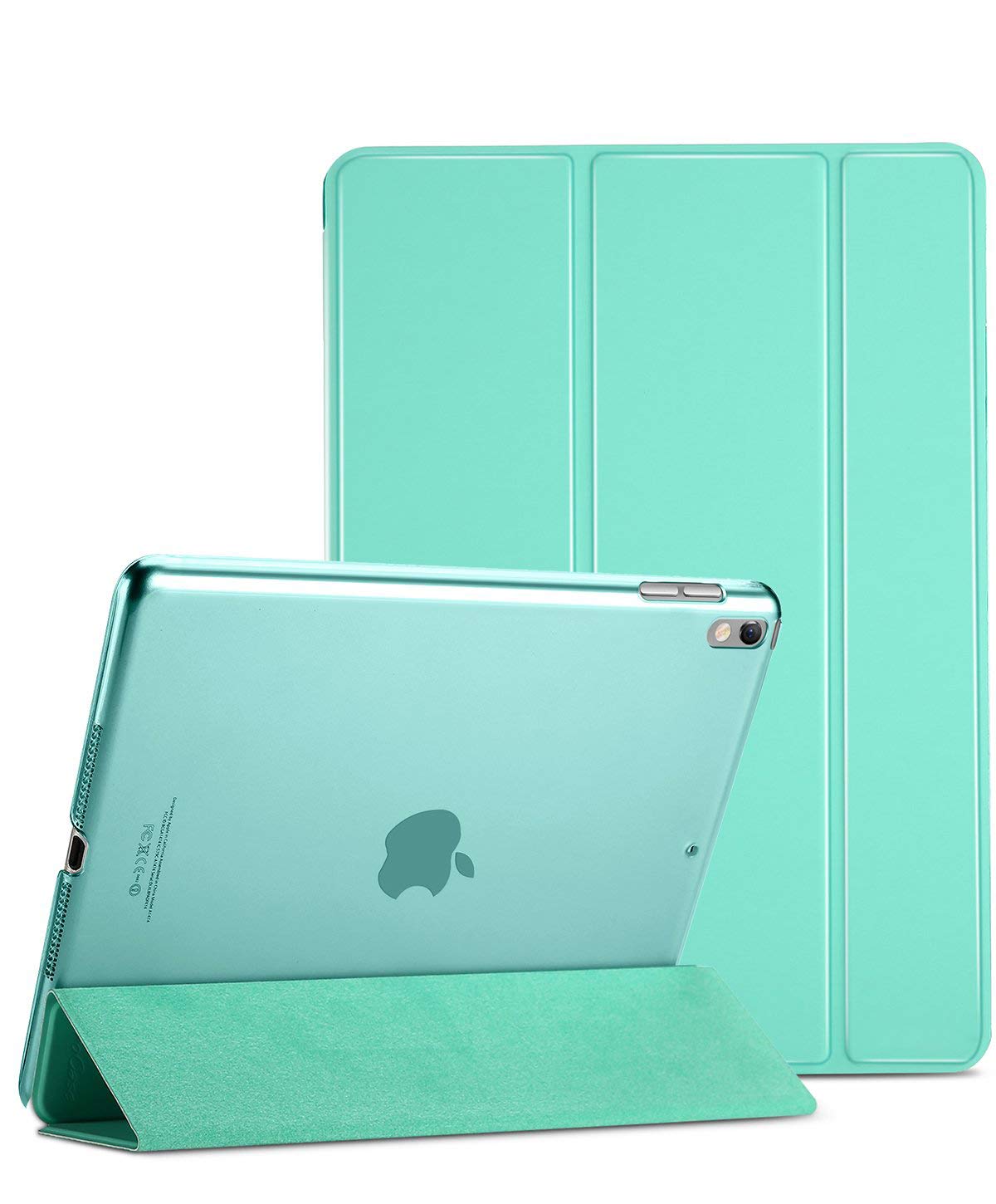 Aavjo, Smart Shell Stand and Translucent Frosted Silicon Flexible TPU Back Protector Auto Sleep/Wake Case Cover Compatible for Apple iPad Air 3rd Gen 2019 / iPad Pro 10.5 2017 (Mint Green) (B07V6M66ZD) Amazon Price History, Amazon Price Tracker