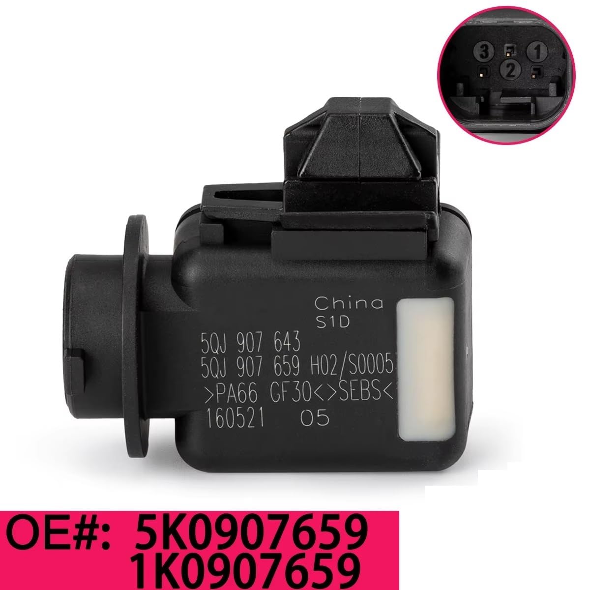 Luftmengenmesser 5K0907659 1K0907659 für VW Beetle (2012-2017) CC (2009-2017)