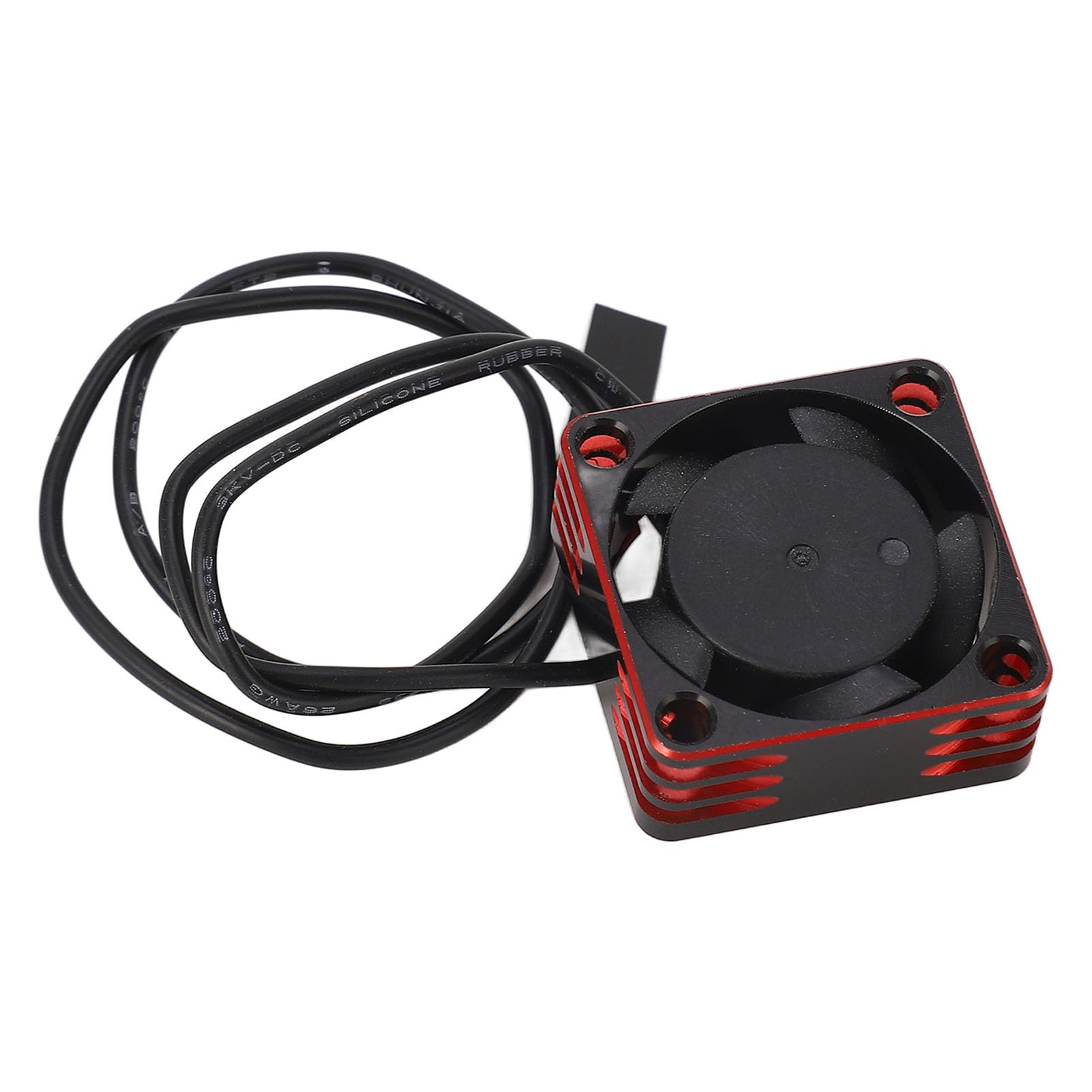 Dilwe Ventola di Raffreddamento per Auto RC, ESC Senza Spazzole, Raffreddamento Efficace, Alta velocità, Dimensioni 25x25mm, per RC Car, Drone e Altro equipaggiamento elettronico