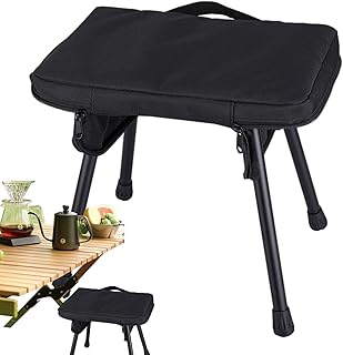 大人用キャンプスツール - 耐荷重80kg アウトドア軽量チェア | ポータブル折りたたみキャンプスツール | フィッシング ビーチ ハイキング バックパッキング 旅行 ピクニック アウトドア ガーデン 裏庭用