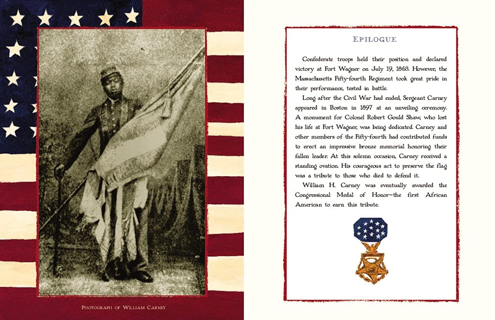 Hold the Flag High: The True Story of the First Black Medal of Honor Winner – A Beautiful Picture Book About Civil War Heroism for Kids (Ages 4-8)      Paperback – Picture Book, May 4, 2021