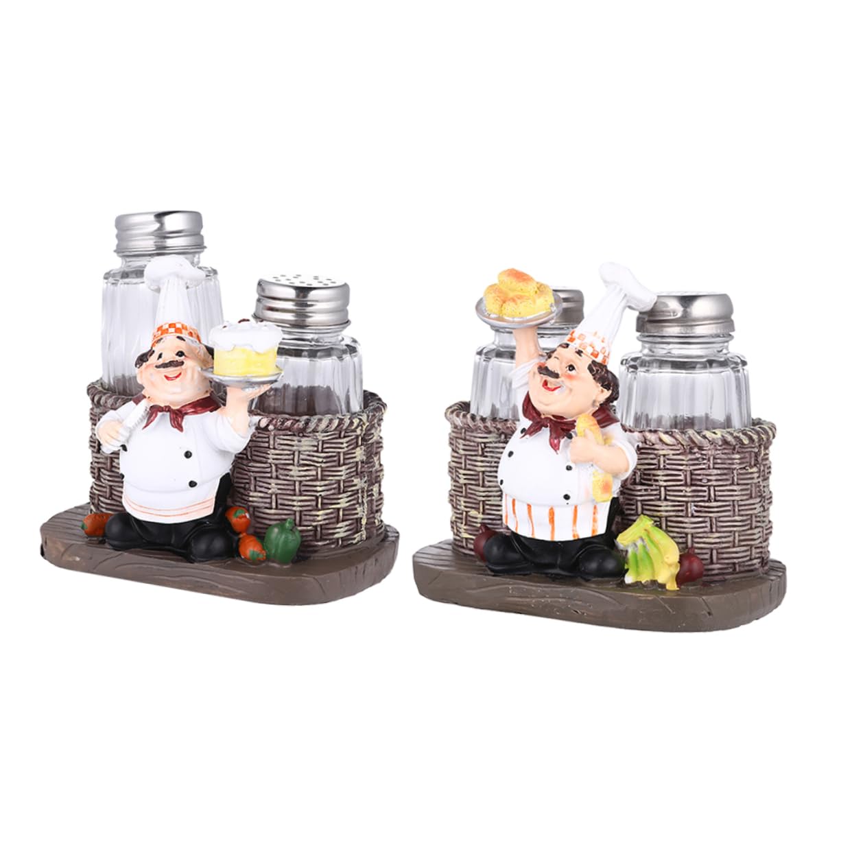 Shaker assaisonnement chef cuisinier pour embellir votre table de repas