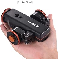Andoer L4 PRO motorozott kamera csúszka elektromos sín távirányítóval és akkumulátorral 6