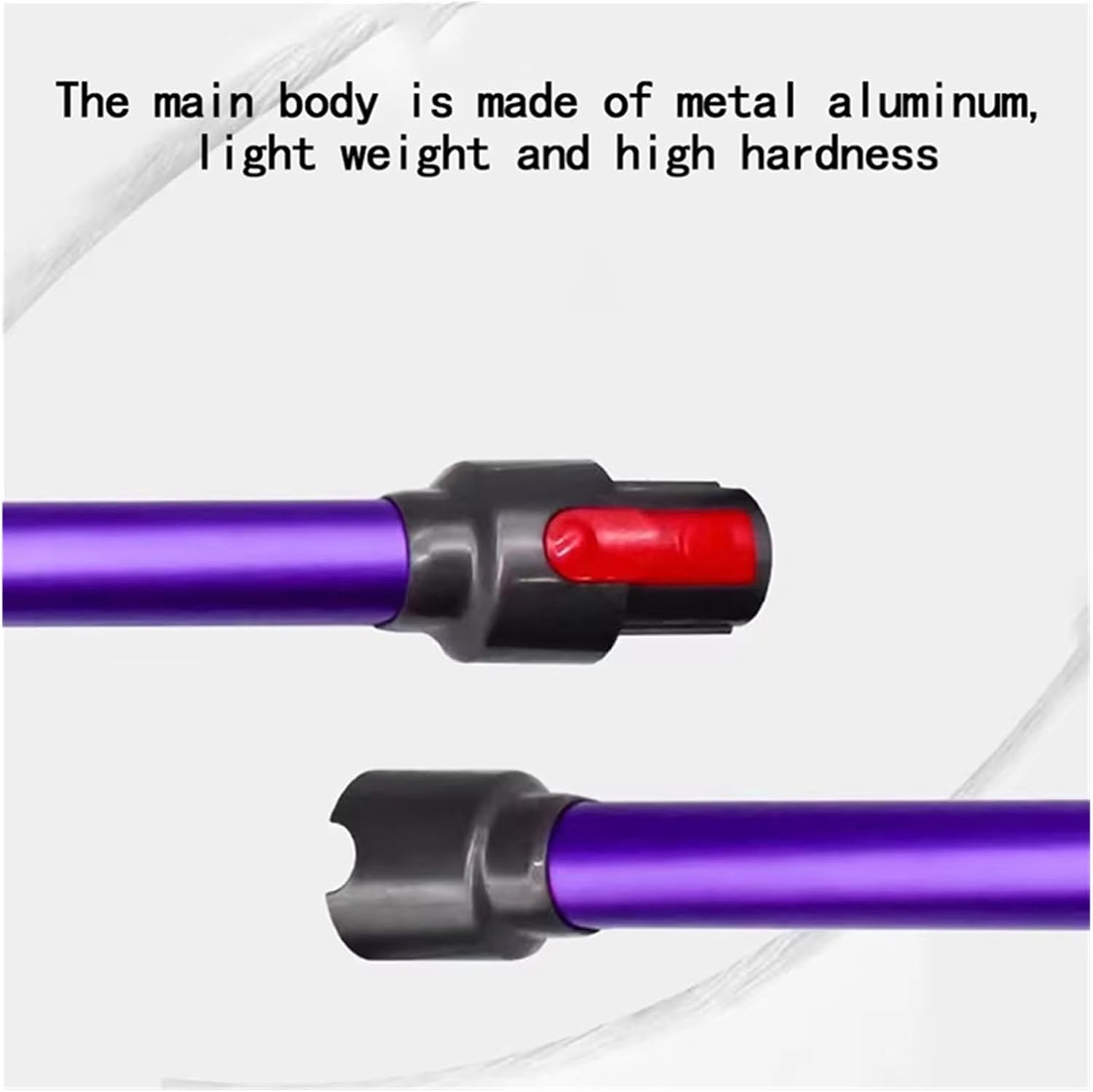 Vacuum Cleaner Extension Rod Replacement ，Compatible For Dyson， V8 V7 V10 V6 V11 V15 Accessories Metal Telescopic Aluminum Straight Pipe