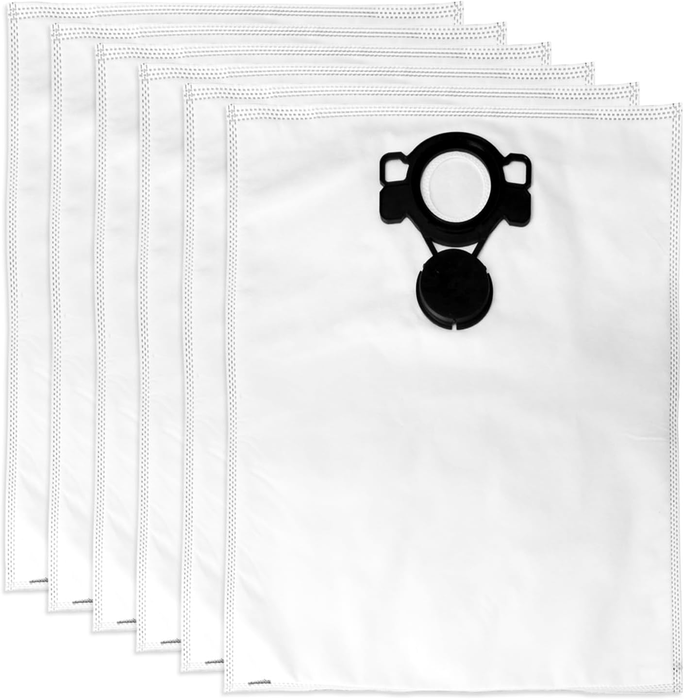 6 Pack W107418353 Vacuum Filter Bags Compatible with Makita VC4210L VC4210M Wet Dry HEPA Dust Extractor, Replace W107418351