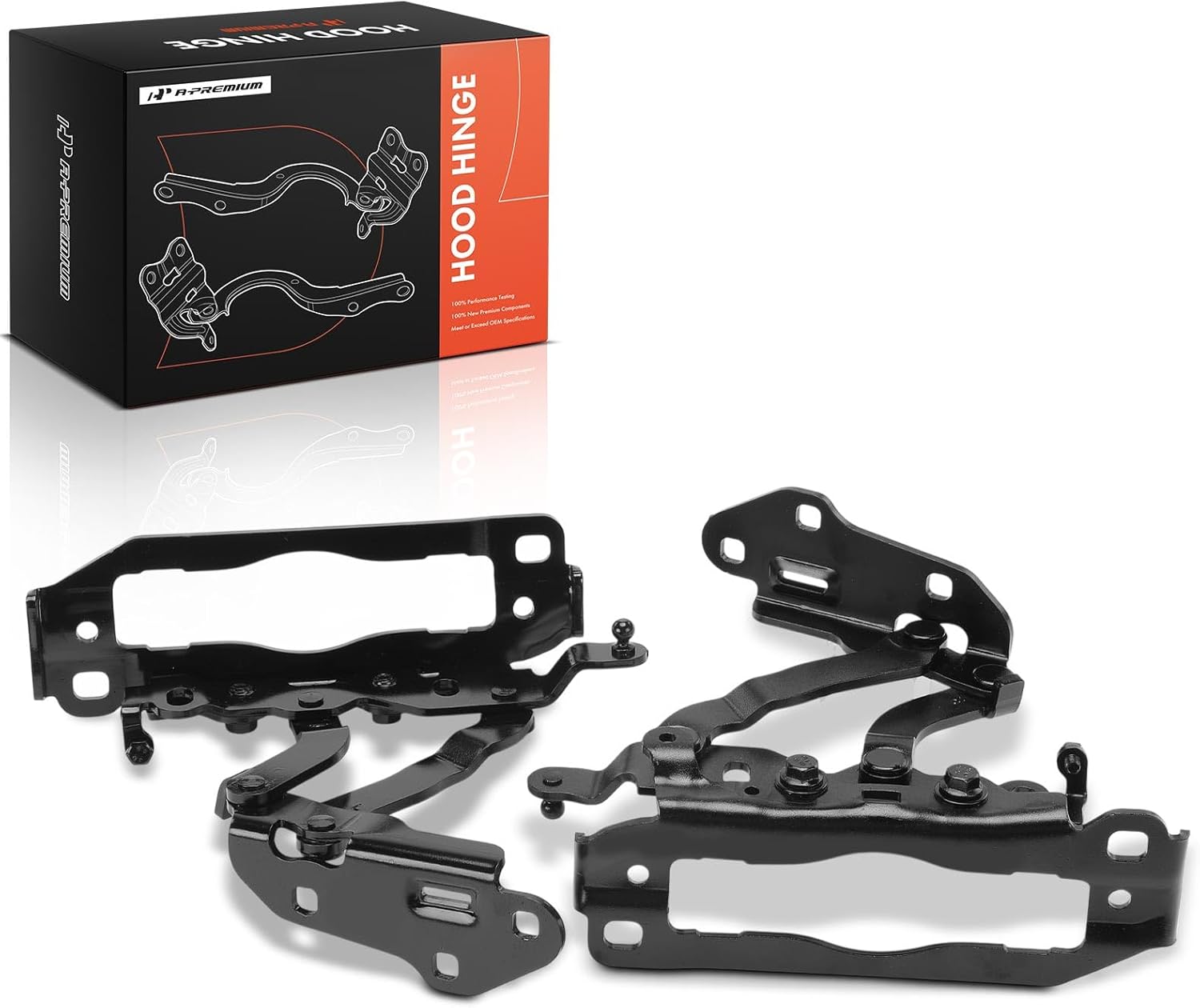 A-Premium Driver and Passenger Hood Hinges Compatible with Mercedes-Benz C230 2008-2009, C250 2010-2014, C300/C350/C63 AMG 2008-2014, CLS400 2015-2017, CLS550 2012-2018, CLS63 AMG